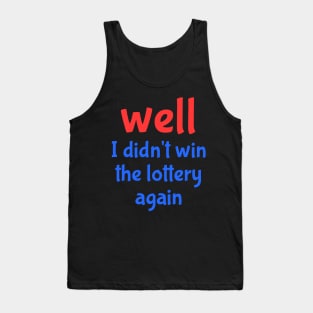 lottery Tank Top